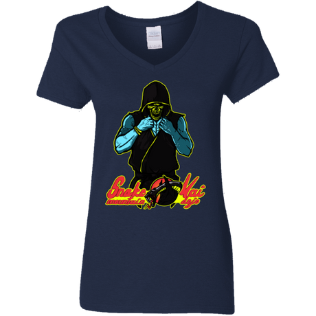 T-Shirts Navy / S Dojo Master Women's V-Neck T-Shirt