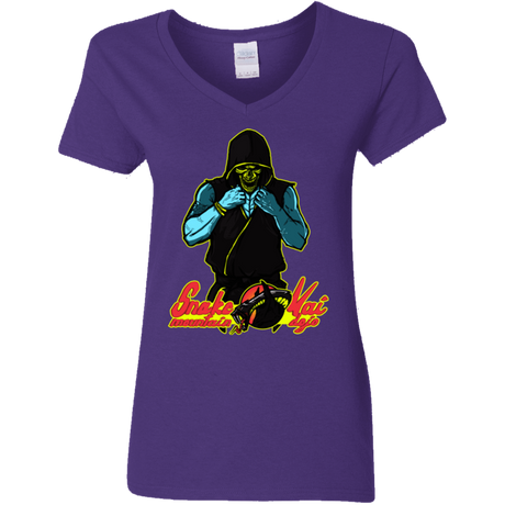 T-Shirts Purple / S Dojo Master Women's V-Neck T-Shirt