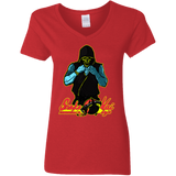 T-Shirts Red / S Dojo Master Women's V-Neck T-Shirt