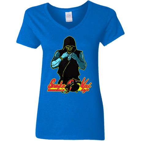 T-Shirts Royal / S Dojo Master Women's V-Neck T-Shirt