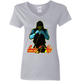 T-Shirts Sport Grey / S Dojo Master Women's V-Neck T-Shirt