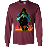 T-Shirts Maroon / YS Dojo Master Youth Long Sleeve T-Shirt
