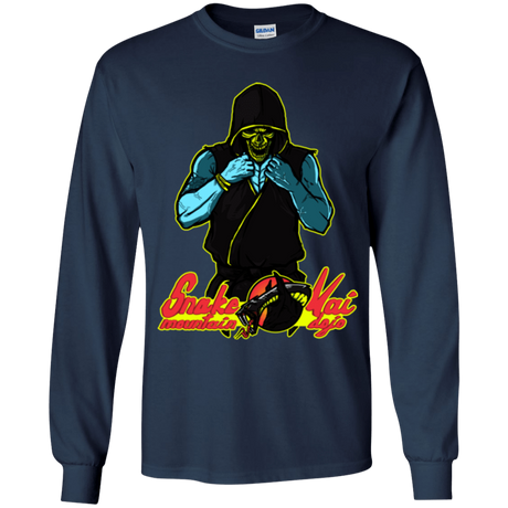 T-Shirts Navy / YS Dojo Master Youth Long Sleeve T-Shirt