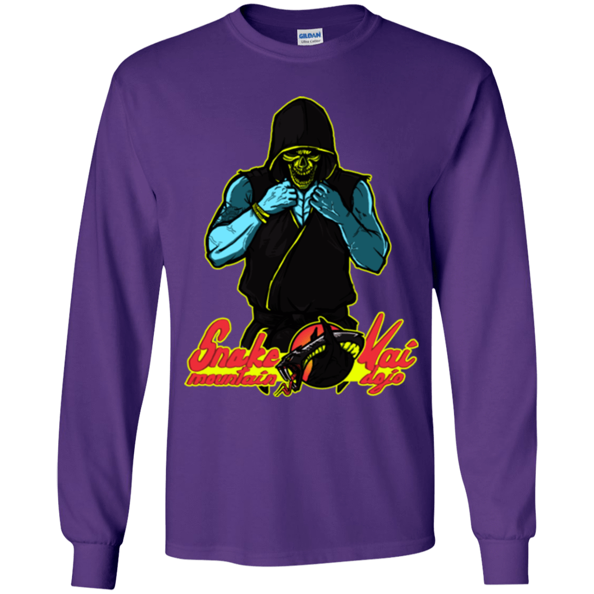 T-Shirts Purple / YS Dojo Master Youth Long Sleeve T-Shirt