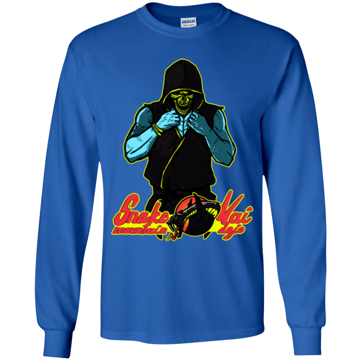 T-Shirts Royal / YS Dojo Master Youth Long Sleeve T-Shirt