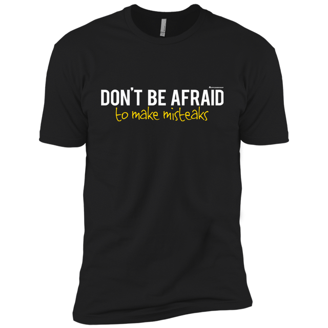 T-Shirts Black / YXS Don_t Be Afraid To Make Misteaks Boys Premium T-Shirt