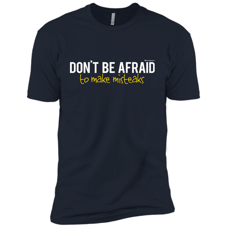 T-Shirts Midnight Navy / YXS Don_t Be Afraid To Make Misteaks Boys Premium T-Shirt