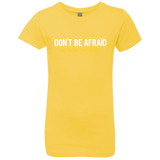 T-Shirts Vibrant Yellow / YXS Don_t Be Afraid To Make Misteaks Girls Premium T-Shirt