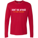 T-Shirts Red / Small Don_t Be Afraid To Make Misteaks Men's Premium Long Sleeve