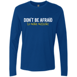 T-Shirts Royal / Small Don_t Be Afraid To Make Misteaks Men's Premium Long Sleeve