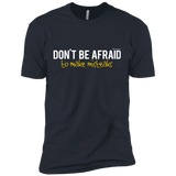 T-Shirts Indigo / X-Small Don_t Be Afraid To Make Misteaks Men's Premium T-Shirt