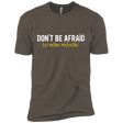 T-Shirts Warm Grey / X-Small Don_t Be Afraid To Make Misteaks Men's Premium T-Shirt