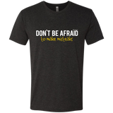 T-Shirts Vintage Black / Small Don_t Be Afraid To Make Misteaks Men's Triblend T-Shirt