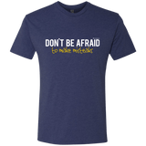 T-Shirts Vintage Navy / Small Don_t Be Afraid To Make Misteaks Men's Triblend T-Shirt