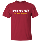 T-Shirts Cardinal / Small Don_t Be Afraid To Make Misteaks T-Shirt