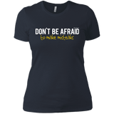 T-Shirts Indigo / X-Small Don_t Be Afraid To Make Misteaks Women's Premium T-Shirt
