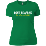 T-Shirts Kelly Green / X-Small Don_t Be Afraid To Make Misteaks Women's Premium T-Shirt