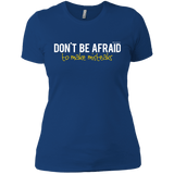 T-Shirts Royal / X-Small Don_t Be Afraid To Make Misteaks Women's Premium T-Shirt
