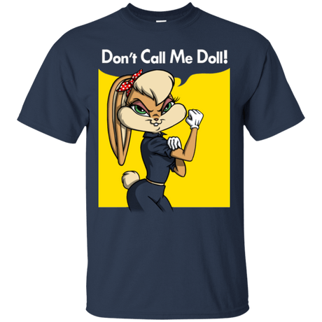 T-Shirts Navy / S Don't Call Me Doll T-Shirt