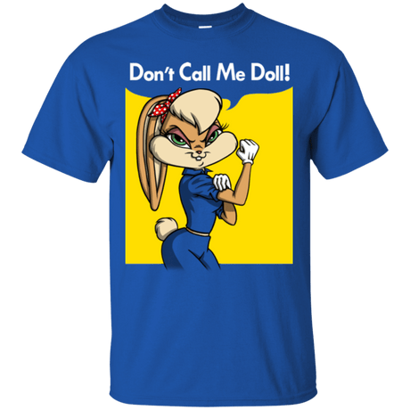 T-Shirts Royal / S Don't Call Me Doll T-Shirt