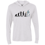 T-Shirts Heather White / X-Small Don't Call Me Shorty Triblend Long Sleeve Hoodie Tee