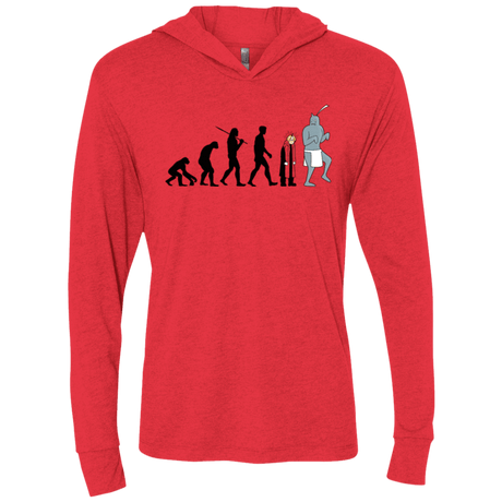 T-Shirts Vintage Red / X-Small Don't Call Me Shorty Triblend Long Sleeve Hoodie Tee