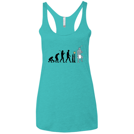 T-Shirts Tahiti Blue / X-Small Don't Call Me Shorty Women's Triblend Racerback Tank