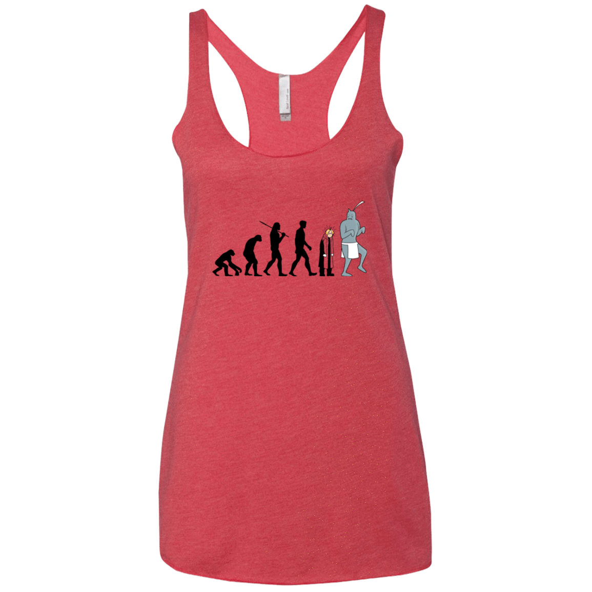 T-Shirts Vintage Red / X-Small Don't Call Me Shorty Women's Triblend Racerback Tank