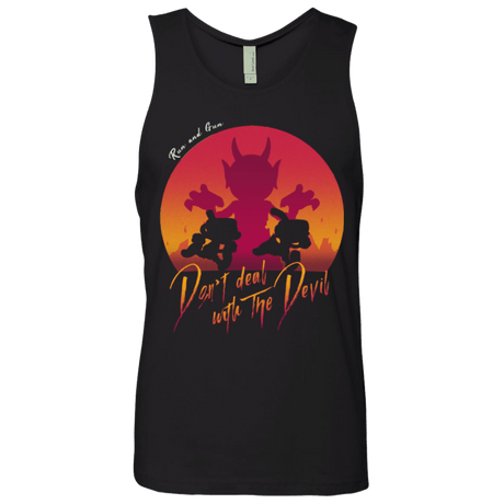 T-Shirts Black / Small Don't deal with the Devil Men's Premium Tank Top