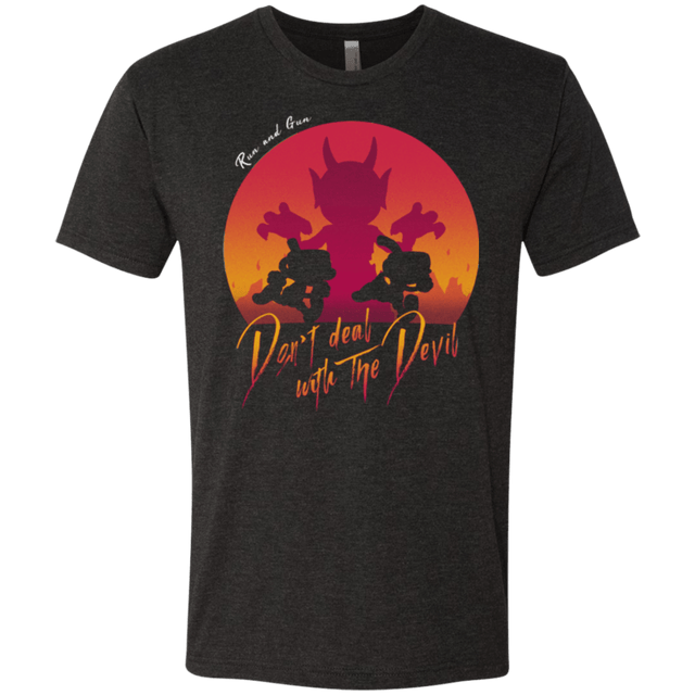 T-Shirts Vintage Black / Small Don't deal with the Devil Men's Triblend T-Shirt