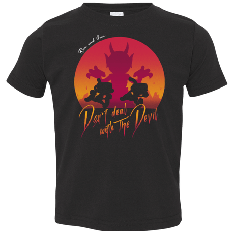 T-Shirts Black / 2T Don't deal with the Devil Toddler Premium T-Shirt