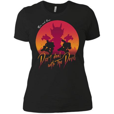 T-Shirts Black / X-Small Don't deal with the Devil Women's Premium T-Shirt