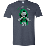 T-Shirts Heather Navy / S Don't Play With Doom Men's Semi-Fitted Softstyle