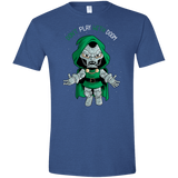 T-Shirts Heather Royal / X-Small Don't Play With Doom Men's Semi-Fitted Softstyle