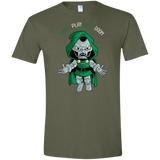 T-Shirts Military Green / S Don't Play With Doom Men's Semi-Fitted Softstyle
