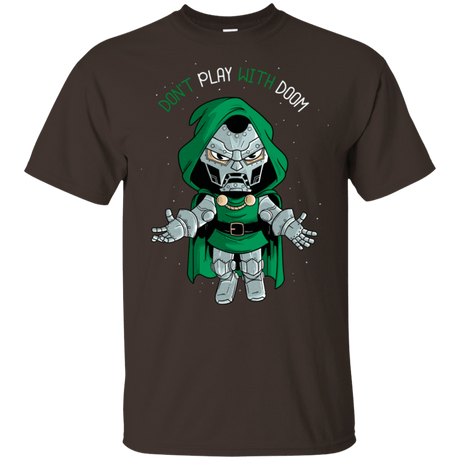 T-Shirts Dark Chocolate / S Don't Play With Doom T-Shirt