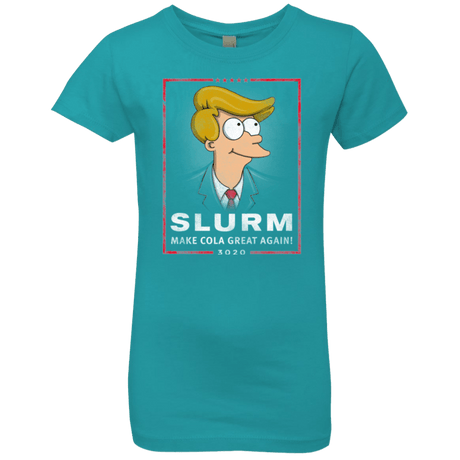 T-Shirts Tahiti Blue / YXS Donald J Fry Elect Girls Premium T-Shirt