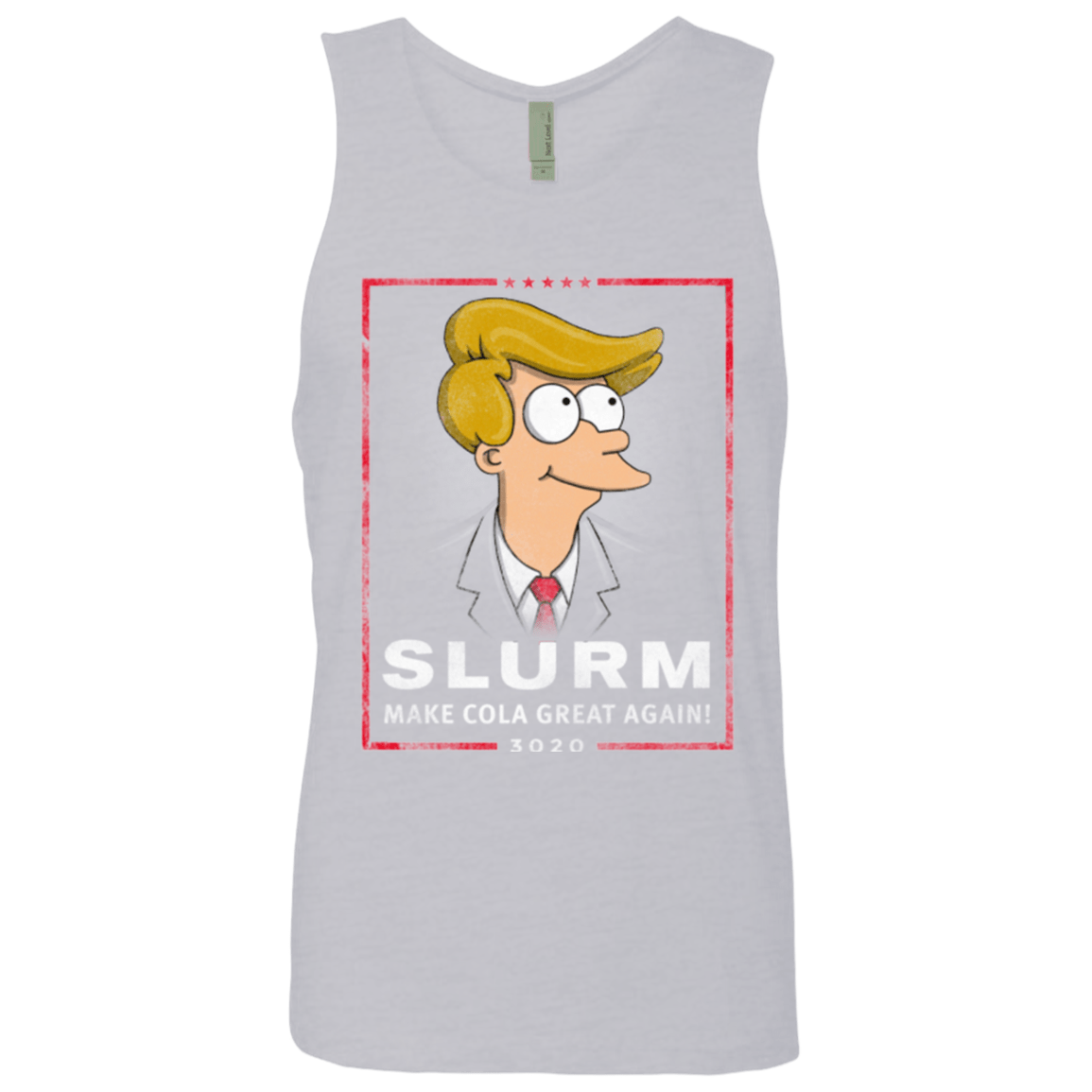 T-Shirts Heather Grey / Small Donald J Fry Elect Men's Premium Tank Top
