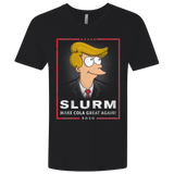 T-Shirts Black / X-Small Donald J Fry Elect Men's Premium V-Neck