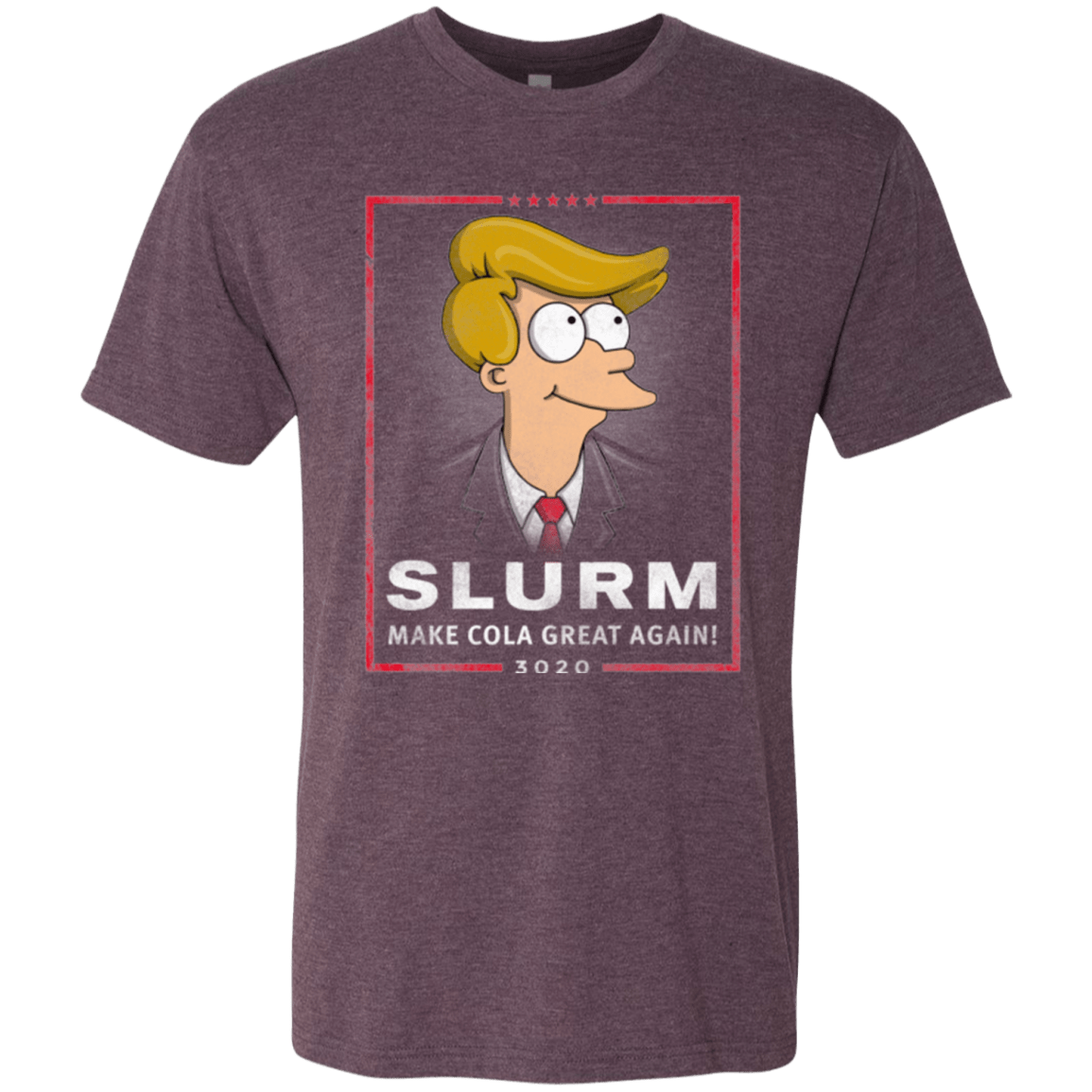 T-Shirts Vintage Purple / Small Donald J Fry Elect Men's Triblend T-Shirt