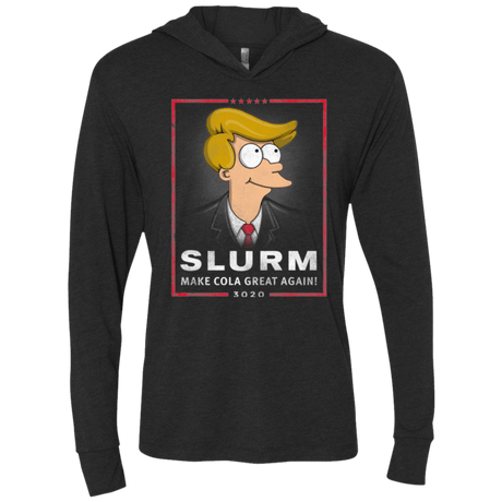 T-Shirts Vintage Black / X-Small Donald J Fry Elect Triblend Long Sleeve Hoodie Tee