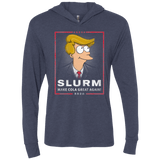 T-Shirts Vintage Navy / X-Small Donald J Fry Elect Triblend Long Sleeve Hoodie Tee