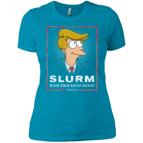 T-Shirts Turquoise / X-Small Donald J Fry Elect Women's Premium T-Shirt