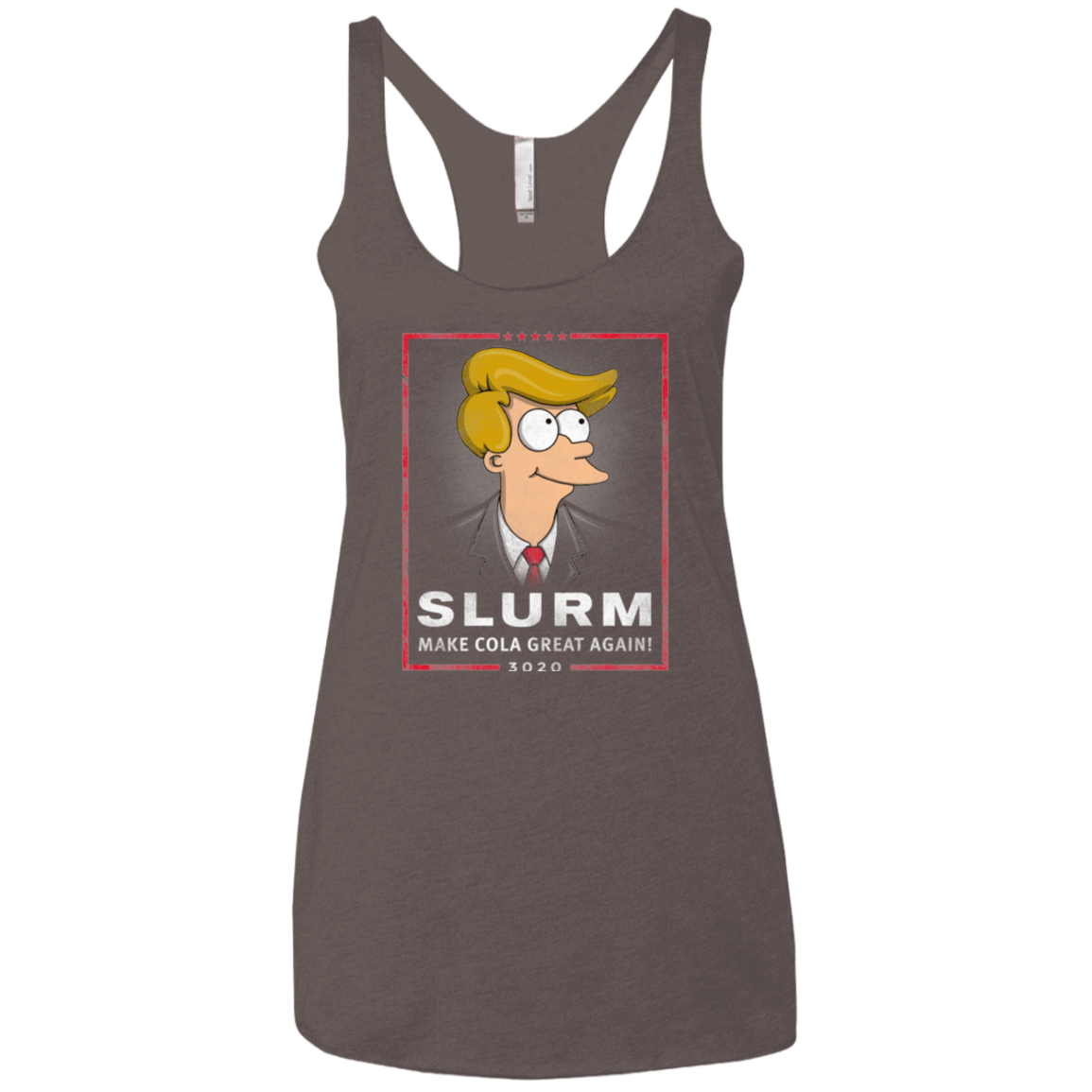 T-Shirts Macchiato / X-Small Donald J Fry Elect Women's Triblend Racerback Tank