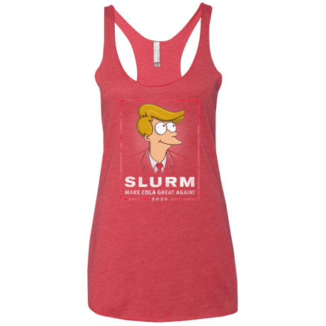 T-Shirts Vintage Red / X-Small Donald J Fry Elect Women's Triblend Racerback Tank