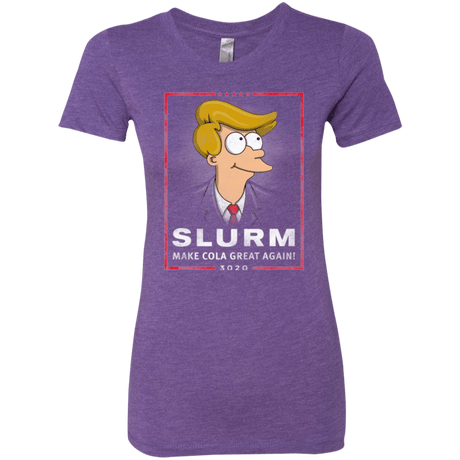 T-Shirts Purple Rush / Small Donald J Fry Elect Women's Triblend T-Shirt