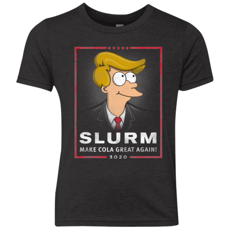 T-Shirts Vintage Black / YXS Donald J Fry Elect Youth Triblend T-Shirt