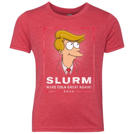 T-Shirts Vintage Red / YXS Donald J Fry Elect Youth Triblend T-Shirt