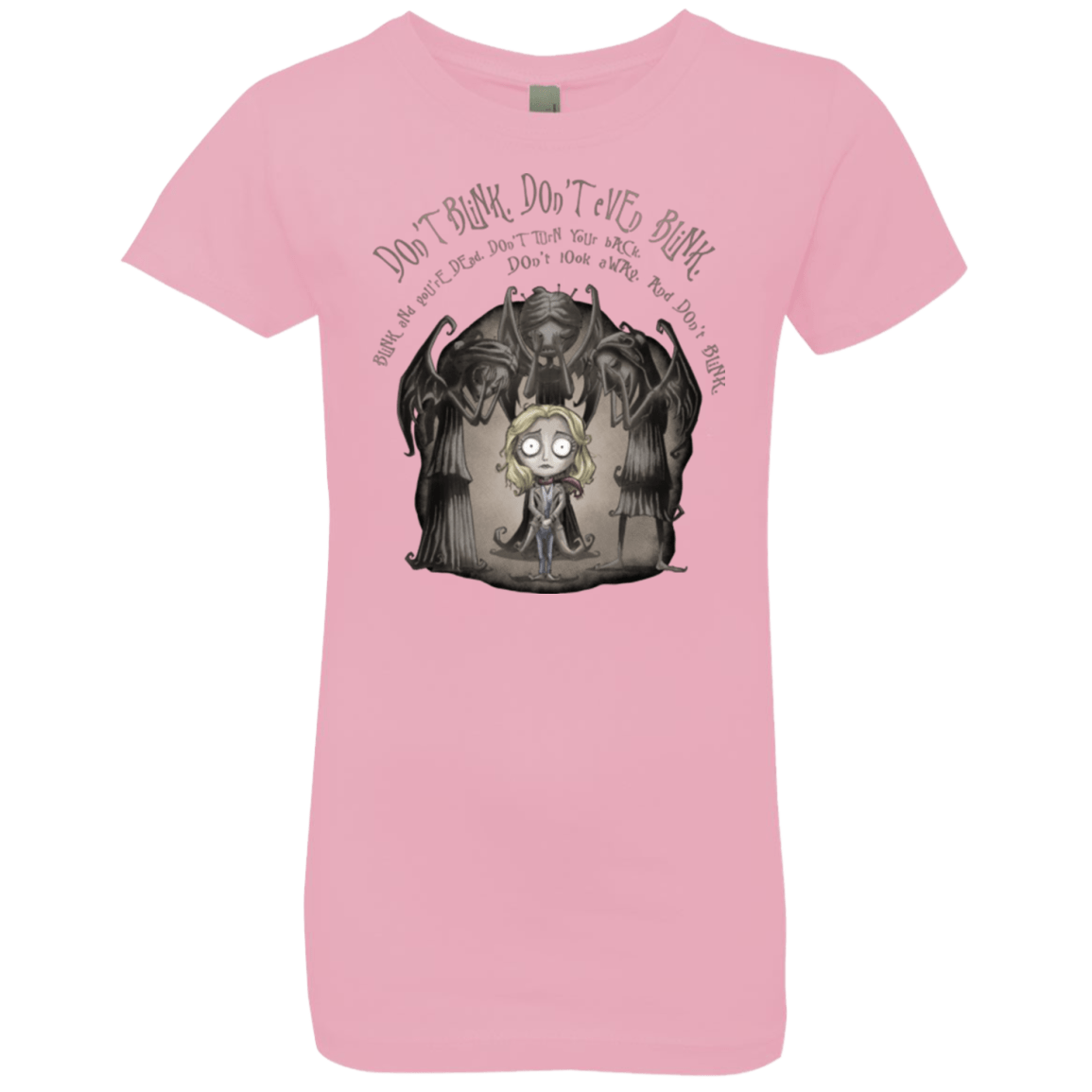 T-Shirts Light Pink / YXS Dont Blink Girls Premium T-Shirt