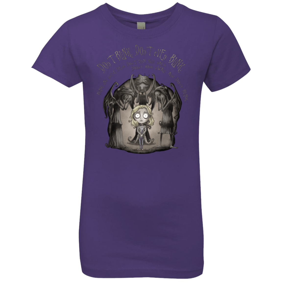T-Shirts Purple Rush / YXS Dont Blink Girls Premium T-Shirt